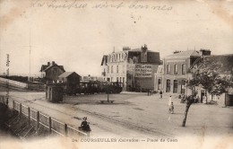 14  - COURSEULLES SUR MER - Place De Caen - Courseulles-sur-Mer