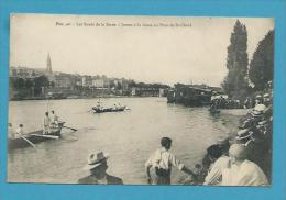 CPA Les Bords De La Seine - Joutes à La Lance Au Pont De SAINT-CLOUD 92 - Saint Cloud