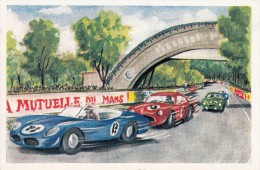 CPSM  Les 24 Heures Du Mans Le Virage Du Tertre-Rouge - Le Mans