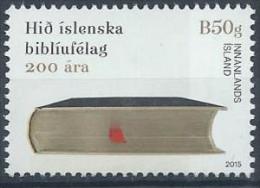 Islande 2015, N°1390 Neuf Association Biblique - Unused Stamps