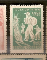 Brazil ** & CAMPAIGN NATIONAL WHEAT, BAGE 1951 (503) - Ungebraucht