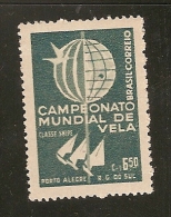 Brazil ** & World Sailing Championship Snipe Class, Rio Grande Do Sul, Porto Alegre 1959 (684) - Unused Stamps