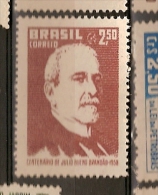 Brazil ** & Brazil & Centennial Julio Bueno Brandão Nascimento, Minas Gerais 1958 (657) - Neufs