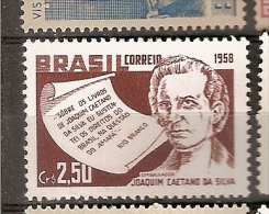 Brazil ** & Centenary Of Joaquim Caetano Da Silva, Ambassador And Writer 1958 (660) - Unused Stamps