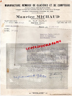 51 - REIMS - MAURICE MICHAUD- CONSTRUCTEUR- 31 RUE DURUY- MANUFACTURE REMOISE GLACIERES- DAVENEL- 1950 - 1950 - ...