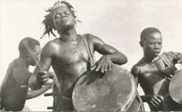 AFRICA,L´Afrique En Couleurs - Tam-Tam MUSICIANS, TAM TAM,  Old Photo Postcard - Unclassified