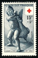 FRANCE 1955 - Yv. 1049 **   Cote= 6,50 EUR - Croix-Rouge. L'enfant à L'oie ..Réf.FRA28394 - Neufs