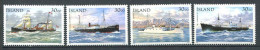 153 ISLANDE 1995 - Bateau Navire Cargo (Yvert 789/92) Neuf ** (MNH) Sans Trace De Charniere - Neufs