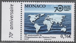 ** MONACO 2015 - Y.T. N° 3003 / 70 ANS DE L'ONU - NEUF ** - Ungebraucht