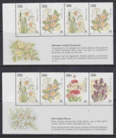 Ireland 1990 Irish Garden Flowers  2 Booklet Panes  ** Mnh (26377) - Carnets