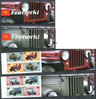 153 ISLANDE 2006 - 2 Carnets Auto Jeep Land Rover .. (Yvert C 1051/52 - C 1053/54) Neuf ** (MNH) Sans Trace De Charniere - Ungebraucht