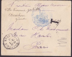 Cachets Militaires - Lettre - Military Postmarks From 1900 (out Of Wars Periods)