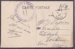 Cachets Militaires - Lettre - Militaire Stempels Vanaf 1900 (buiten De Oorlog)