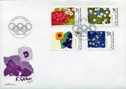 Liechtenstein - 1996 Ferdinand Gher, Peintre FDC - Cartas & Documentos