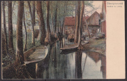 GERMANY , OBERSPREEWALD , PARTHIE IN LEHDE ,  OLD POSTCARD - Luebbenau