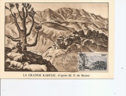 Algérie - Grande Kabylie ( CM De 1955 à Voir) - Maximumkarten