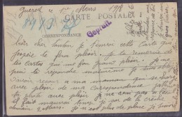 Guerre 1914-1918 - Lettre - Guerre De 1914-18