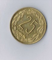 Afrique Equatoriale, Cameroun, 25 Francs 1962 - Sonstige – Afrika