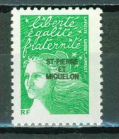 Marianne Du 14 Juillet - SAINT PIERRE ET MIQUELON - N° 793 France Surchargé - 2003 - Unused Stamps