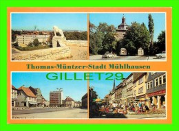 MUHLHAUSEN , ALLEMAGNE - THOMAS-MUNTZER-STADT - 4 MULTIVIEWS - TEILANSICHT - AM FRAUENTOR - STEINWEG - - Mühlhausen