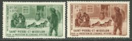 St. Pierre Et Miquelon Neufs Sans Charniére, No: 1 à 2, Y Et T, AU PROFIT DE L'OEUVRE DE PROTECTION D, MINT NEVER HINGED - Ungebraucht