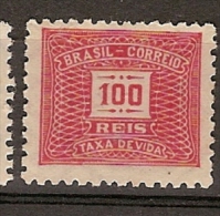 Brazil ** &  Taxa De Vida 1919-1940 (44) - Segnatasse