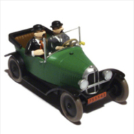 X TINTIN CARS BLACK GOLD	CITROEN 5 HP 1924 - Tim & Struppi