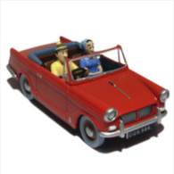 X TINTIN CARS BLACK ISLAND	TRIUMPH HERALD 1200 ANNI 60 - Tintin