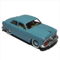 TINTIN CARS DESTINATION MOON	FORD CUSTOM V8 1949 - Kuifje