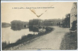 Misy-sur-Yonne-Bords De L'Yonne-Café Des Enfants De La Gaule-(CPA). - Le Chatelet En Brie