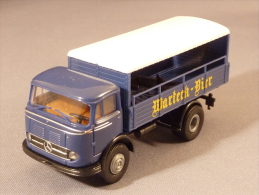 Brekina 94816, Mercedes LP328 Warteck Bier, 1963, 1:87 - Echelle 1:87