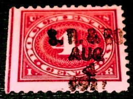 United States, 1929, Revenue-Documentary Stamp, 4c. - Fiscale Zegels