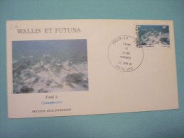 Faune Et FLORE MARINE 22/06/1981 Mata-Utu - FDC