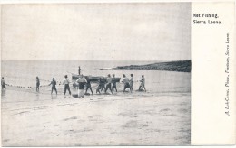 SIERRA LEONE - Net Fishing - Sierra Leona