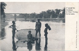 SIERRA LEONE - Typical Net For River Fishing - Sierra Leone