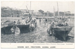 SIERRA LEONE - Freetown - Susans Bay - Sierra Leona