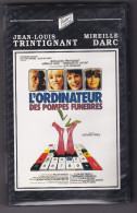 L'Ordinateur Des Pompes Funèbres J.I. Trintignant Mireille Darc  Victor's Video Vision  VHS  BE - Policiers