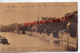 ROYAUME UNI - ANGLETERRE - UP THE RIVER FROM OUSE BRIDGE - YORK   1905 - York