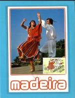 MADEIRA - O Bailinho - Dança Regional - Folclore - Funchal - 05.12.1983 - PORTUGAL - CARTE MAXIMUM - MAXICARD - Cartes-maximum (CM)