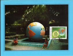 COIMBRA - PORTUGAL DOS PEQUENINOS - 75.º Aniversário Do Rotary Internacional - 17.12.1983 - CARTE MAXIMUM - MAXICAR - Cartes-maximum (CM)