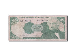 Billet, Venezuela, 20 Bolivares, 1989, 1989-09-07, TB - Venezuela