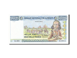 Billet, Djibouti, 2000 Francs, 2005, NEUF - Gibuti
