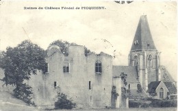 PICARDIE - 80 - SOMME - PICQUIGNY - Ruines Du Château Féodal - Picquigny