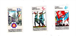 Year 1993 - Anniversary Of The Founding Of The Republic, Set Of 3 Stamps, MNH - Ongebruikt