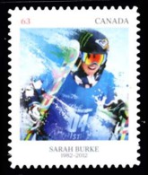 Canada (Scott No.2707 - Médaillée Olympique Passée / Sarah Burke / Former Olympics Medal Winner) (**) - Nuovi