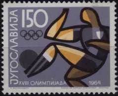 Soccer Football / 1964 Summer Olympics - Tokyo Japan - MNH - Unused Stamps