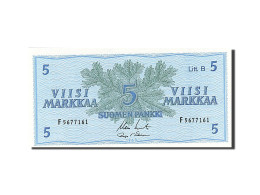 Billet, Finlande, 5 Markkaa, 1963, NEUF - Finlandia