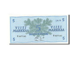 Billet, Finlande, 5 Markkaa, 1963, NEUF - Finlande