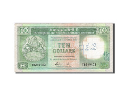 Billet, Hong Kong, 10 Dollars, 1988, 1988-01-01, TB - Hongkong