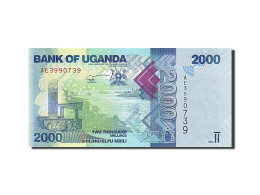 Billet, Uganda, 2000 Shillings, 2010, NEUF - Oeganda